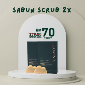 Sabun Scrub Glominix (2 Unit)