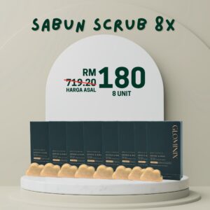 Sabun Scrub Glominix (8 Unit)