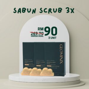 Sabun Scrub Glominix (3 Unit)